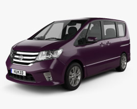 Nissan Serena Highway Star 2016 3D model