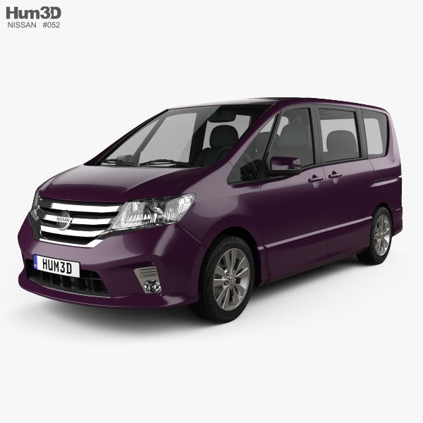 Nissan Serena Highway Star 2016 3D model