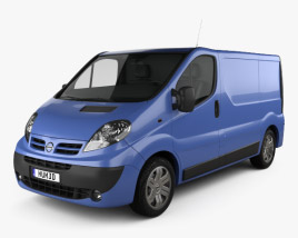 Nissan Primastar Panel Van 2014 3D model