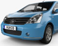 Nissan Livina Geniss 2014 3d model