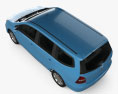 Nissan Livina Geniss 2014 3D模型 顶视图