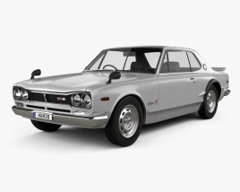 Nissan Skyline (C10) GT-R Coupe 2000 3D model