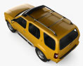 Nissan Paladin 2014 3d model top view