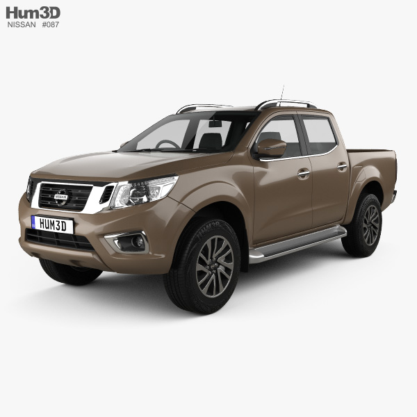Nissan Navara Double Cab 2018 3D model