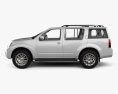 Nissan Pathfinder 인테리어 가 있는 2013 3D 모델  side view