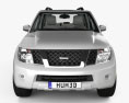 Nissan Pathfinder 인테리어 가 있는 2013 3D 모델  front view