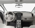 Nissan Pathfinder com interior 2010 Modelo 3d dashboard