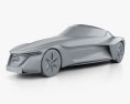 Nissan BladeGlider 2013 3D-Modell clay render