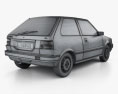 Nissan Micra 3-door 1992 3d model