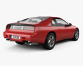 Nissan 300ZX (Z32) 2 seater 1993 3D 모델  back view