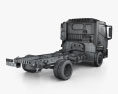 Nissan NT 500 Chassis Truck 2017 3d model