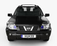 Nissan X-Trail 2004 3d model front view