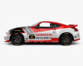 Nissan 370Z Nismo GT Academy 2012 3D-Modell Seitenansicht