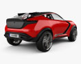Nissan Gripz 2017 3D-Modell Rückansicht