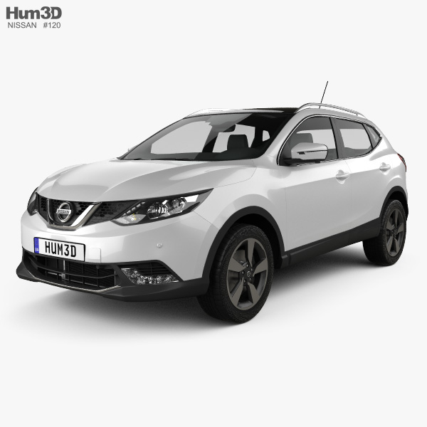 Nissan Qashqai 2019 3D model