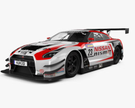 Nissan GT-R Nismo GT300 2017 3D model