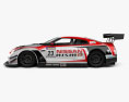 Nissan GT-R Nismo GT300 2017 3d model side view