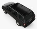 Nissan Pathfinder 2005 3d model top view