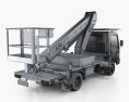 Nissan Cabstar Lift Platform Truck 2011 3d model