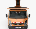 Nissan Cabstar Lift Platform Truck 2011 3d model front view