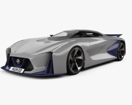 Nissan 2020 Vision Gran Turismo 2014 3D模型