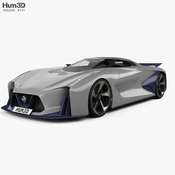 Nissan 2020 Vision Gran Turismo 2014 3D model