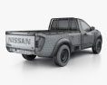 Nissan Navara Single Cab 2018 3d model