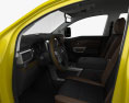 Nissan Titan Crew Cab XD Pro 4X con interior 2016 Modelo 3D seats