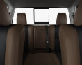 Nissan Titan Crew Cab XD Pro 4X con interior 2016 Modelo 3D