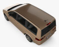Nissan Lafesta 2012 3D模型 顶视图