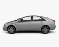Nissan Primera 해치백 2008 3D 모델  side view