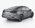Nissan Sentra SL con interni 2016 Modello 3D