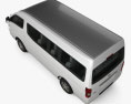 Nissan Urvan (NV350) LWB HR 2020 Modello 3D vista dall'alto