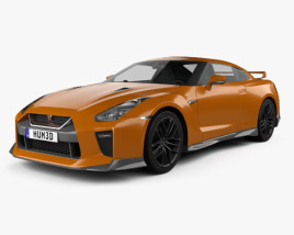 Nissan GT-R 2020 3D model
