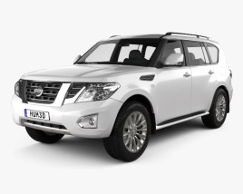 Nissan Patrol (CIS) 2017 3D model