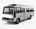 Nissan Civilian SWB バス 1982 3Dモデル