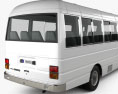 Nissan Civilian SWB Autobus 1982 Modèle 3d