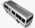 Nissan Civilian SWB Bus 1982 3D-Modell Draufsicht