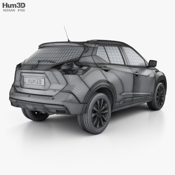 Nissan Kicks 2020 3d Model - Vehicles On Hum3d