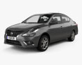 Nissan Versa Sense 2018 3d model