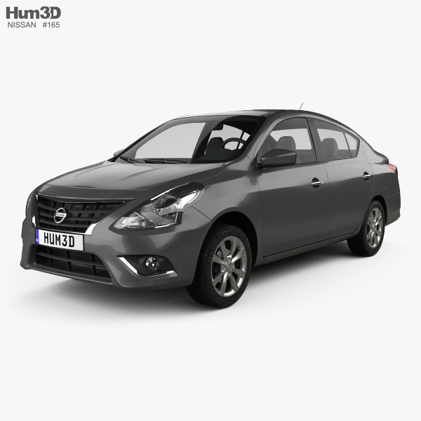 Nissan Versa Sense 2018 3D model