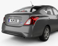 Nissan Versa Sense 2018 3d model