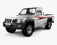 Nissan Patrol pickup 2019 3d model