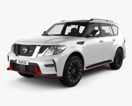 Nissan Patrol Nismo 2017 3D model