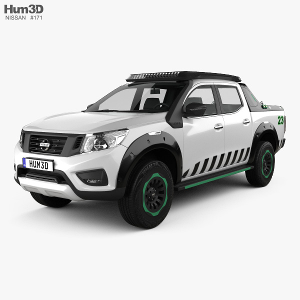 Nissan Navara EnGuard 2018 3D model