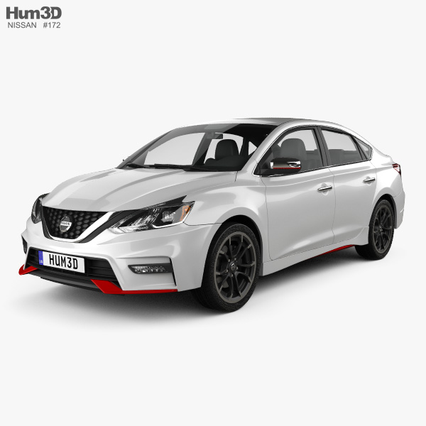 Nissan Sentra Nismo 2019 Modelo 3d