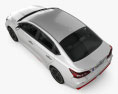 Nissan Sentra Nismo 2019 3D-Modell Draufsicht