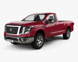 Nissan Titan Single Cab SV 2020 3D model