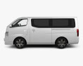 Nissan NV350 Caravan 2016 3D模型 侧视图