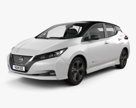 Nissan Leaf 2021 3D model